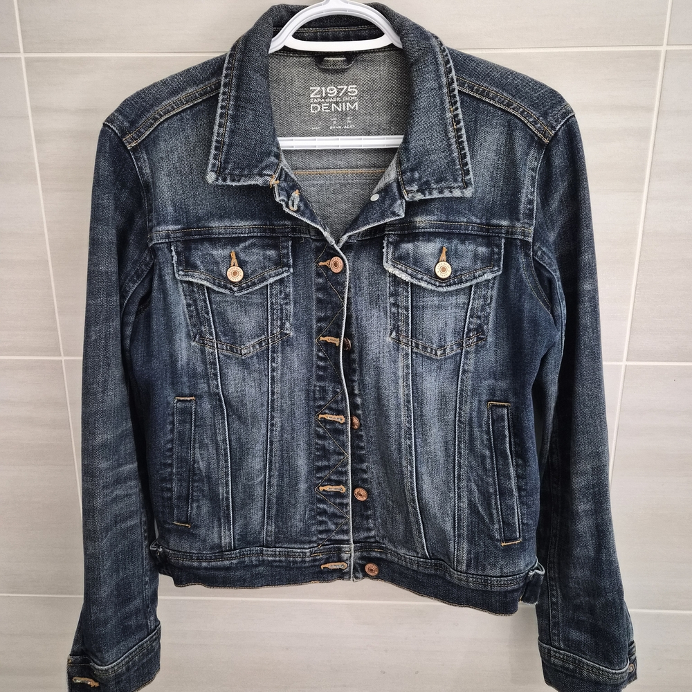 Zara Dark Blue Denim Jacket